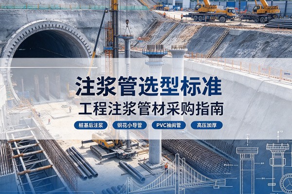 莲池注浆管选型标准